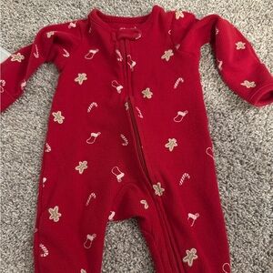 Carters 3M Holiday Double Zipper Sleeper